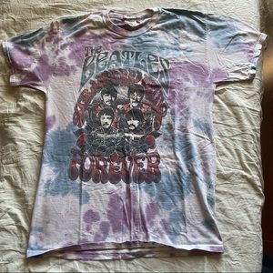 Beatles Tie Dye Junk Food Tee
